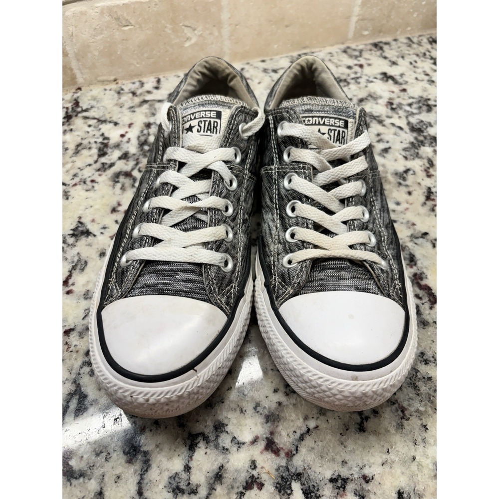 Size 7- Converse Chuck Taylor All Star Madison Low Heather Ed Grey W